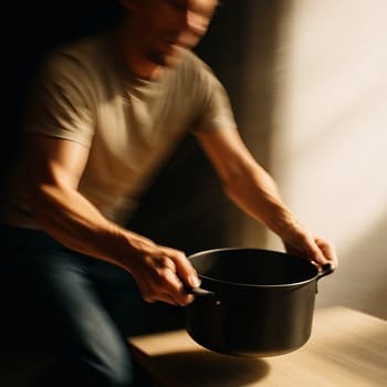 Daha uyğun işıq zonasına köçürülən otaq bitkisi