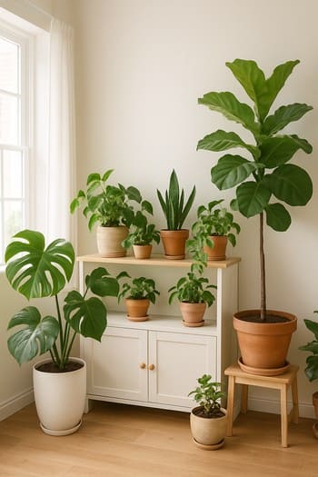 Yenilənmiş, daha yığcam və yığışdırılmış qonaq otağı küncü