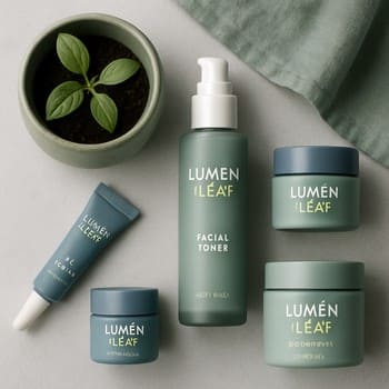 Dərin yaşıl bitkilər və sərin işıq zolaqları ilə Cool Green rəng hekayəsi