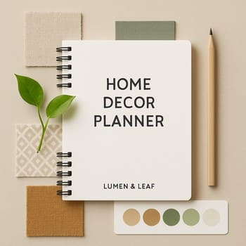 Lumen & Leaf set planlaşdırma cədvəlində otaq zonaları və pinco kasalar üçün qeyd olunan sxem